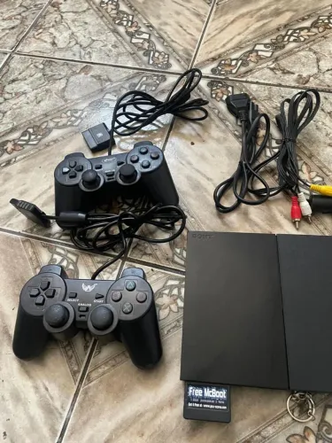 PS2 leitor funcionando perfeitamente completo 