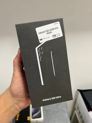 Samsung Galaxy S25 ultra 512 novo lacrado 