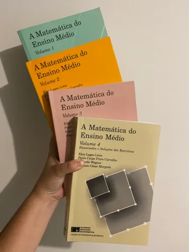 A matemática do ensino médio (kit)