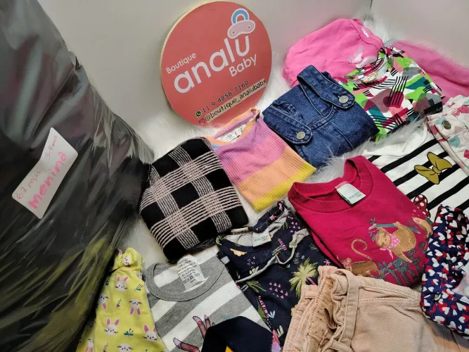 Lote menina 3-4 anos (SOMENTE LOTE FECHADO)