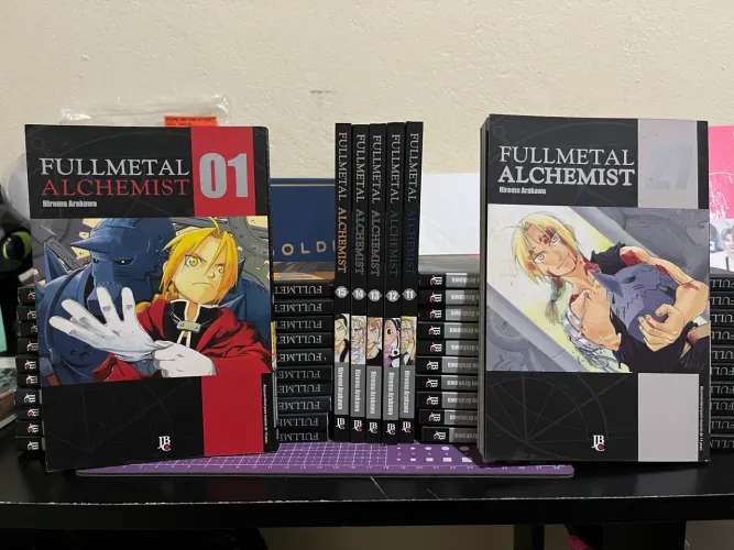 Mangás Fullmetal Alchemist Volumes 1 Ao 27 Coleção Completa