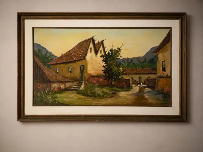 Pintura a óleo 1,58x1,00