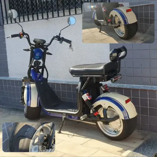 Scooter Elétrica 18x R$ 587,85 revisada 3000W 60V Lítio Carregador Rápido