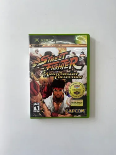 JOGO STREET FIGHTER ANNIVERSARY COLLECTION SEMINOVO - XBOX