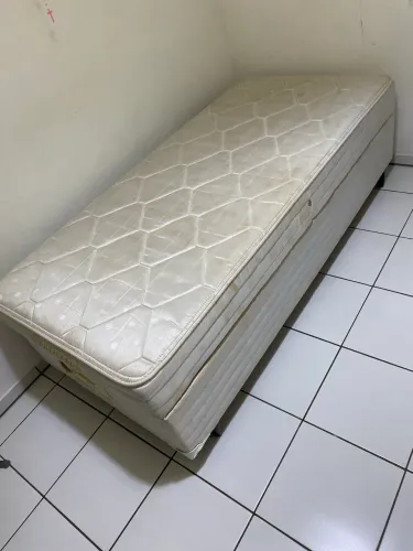 Cama Box Solteiro com Baú