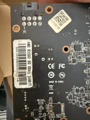 Placa de Vídeo RX580 - Não funciona a Entrada do DP