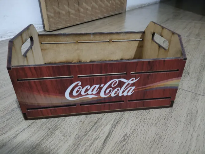 Caixa organizadora - Coca Cola