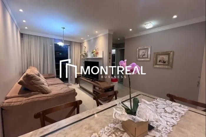 APARTAMENTO À VENDA NO ANÁLIA FRANCO, 3 DORMITÓRIOS, 1 SUÍTE, 2 VAGAS DE GARAGEM.