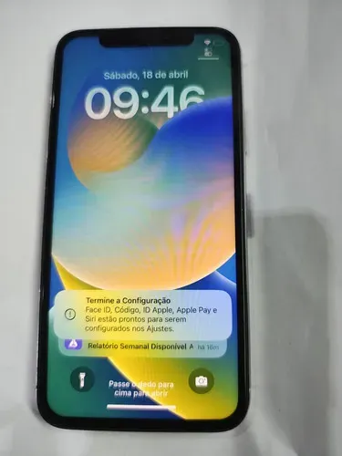 iPhone X 256gb branco impecável
