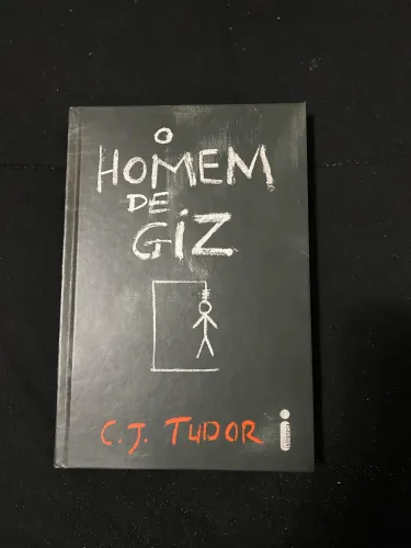 Livro capa dura ?O homem de giz?