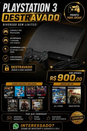 Playstation 3 destravado