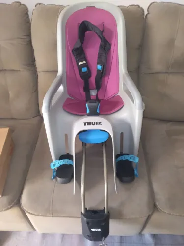 Cadeirinha THULE traz p bike reclinavel infantil