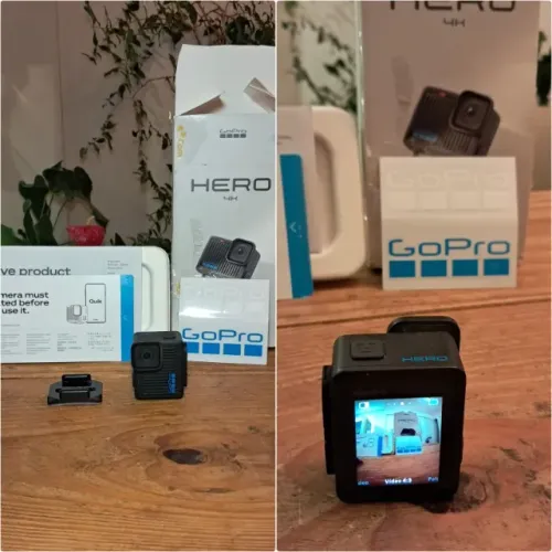 GoPro HERO 4K Câmera de Ação Compacta à Prova d'água Cor Preto