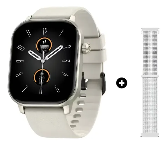 Smartwatch Zeblaze GTS 3 GPS Strava Cicilismo Corrida Tela 2.03"Monitoramento Saúde 100+ M