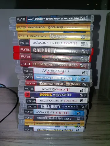 Jogos de ps3 lote