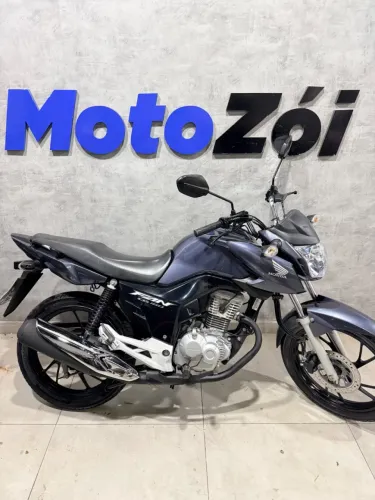 HONDA CG 160 FAN CINZA 2024