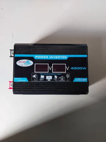Inversor De Potência Solar Power 4000w Sp4000 Novo Sem Cabo