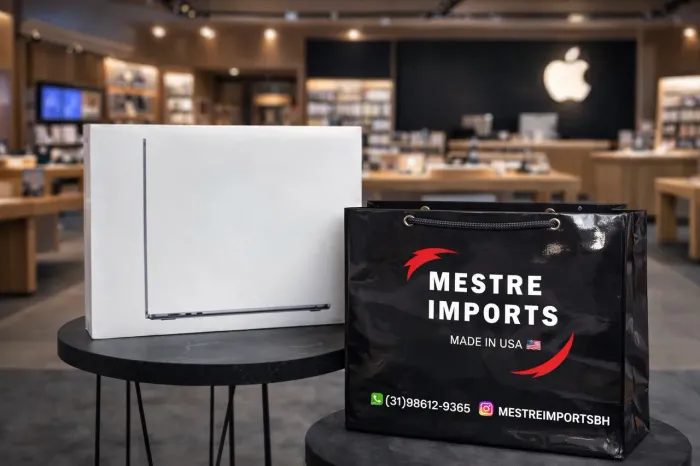 MacBook Air m2 16/256 13 Pol (NOVO) LOJA FÍSICA + NOTA - DISTRIBUIDOR 