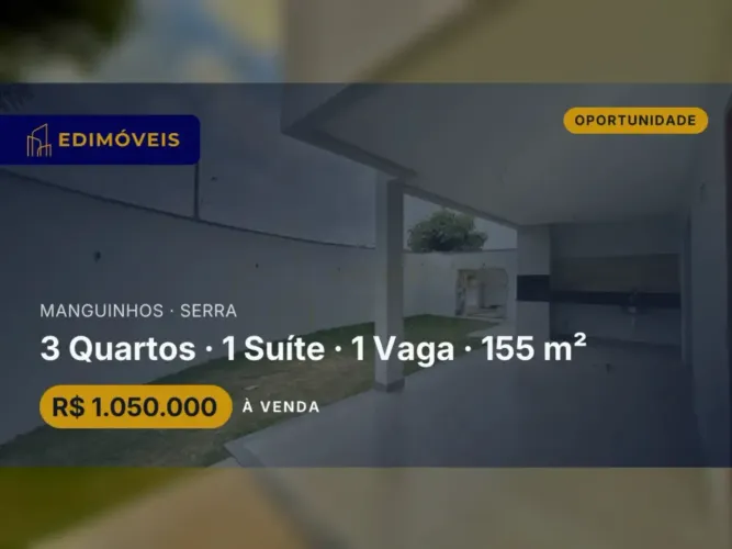 Manguinhos: Casa duplex 3 quartos, ideal para quem busca conforto e exclusividade