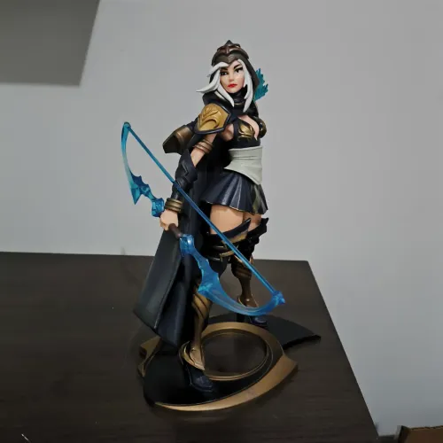 Loja Mundo - Ashe 26cm League of Legends action figure boneco Riot games