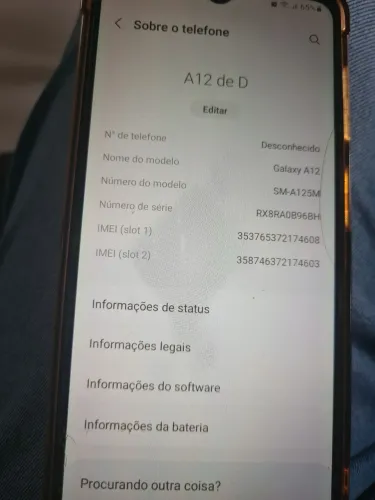 Celular samsung a12