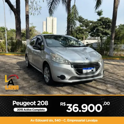 Peugeot 208 Active/active Pack 1.5 Flex 8V 5P 2015