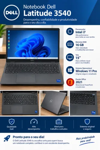 Notebook Dell Latitude 3540