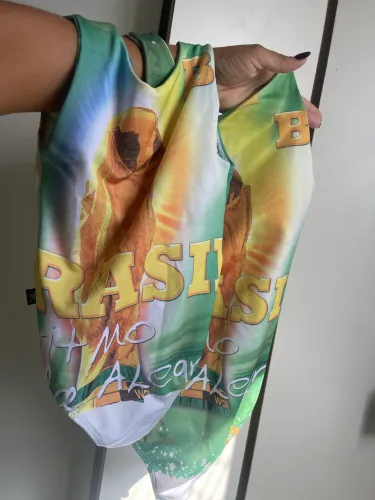 Conjunto mãe e filha Body do Brasil
