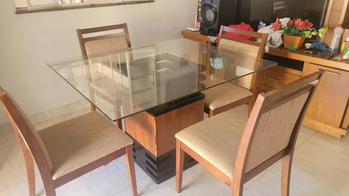 Mesa de vidro
