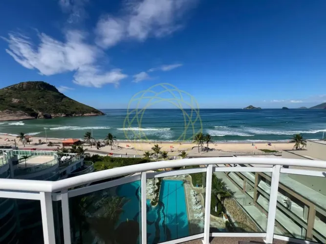 Cobertura - Recreio dos Bandeirantes - Frontal mar com 2 quartos e 140 m²