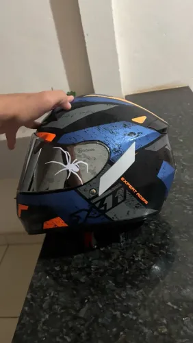 capacete x11 com narigueira 