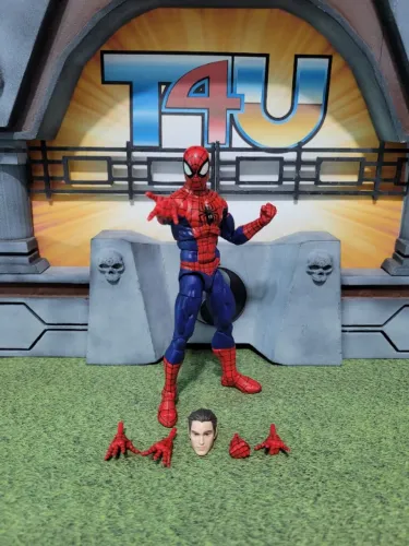 Spider-Man do pack com Spinneret 2-Pack Marvel Legends
