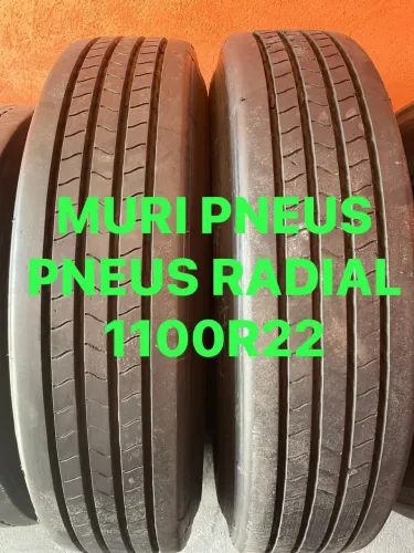 PNEUS 1100X22 PNEU 1100X22 PNEUS 1100R22 USADOS MEIA VIDA SEMINOVOS