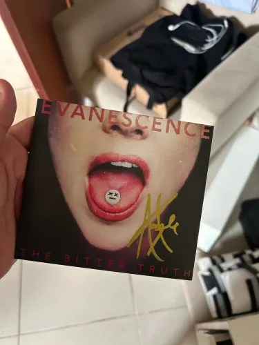 Cd Evanescence autografado