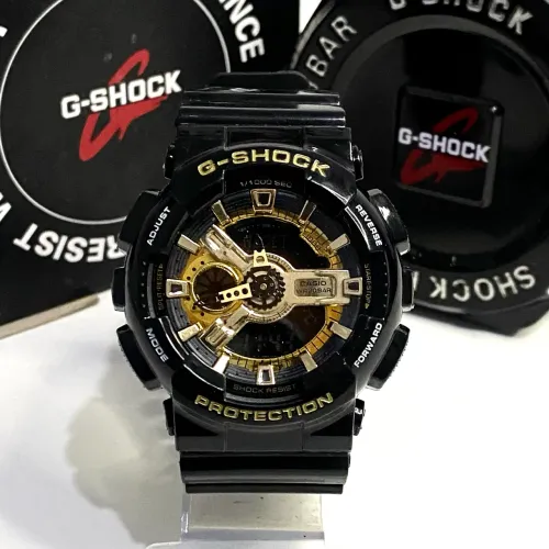 Relógio G-shock GA110 preto dourado novo