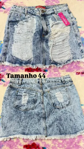 Saia jeans