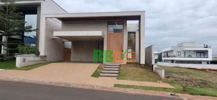 Casa com 3 dormitórios à venda, 262 m² por R$ 2.350.000,00 - Santorini Residencial Club -