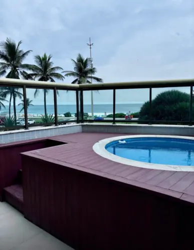 BARRA APART 2 QT FRENTE MAR C PISCINA PRIVATIVA  LOCAÇÃO POR 3 MESES