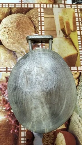 Taboa de carne madeira de Ypê tipo bolacha