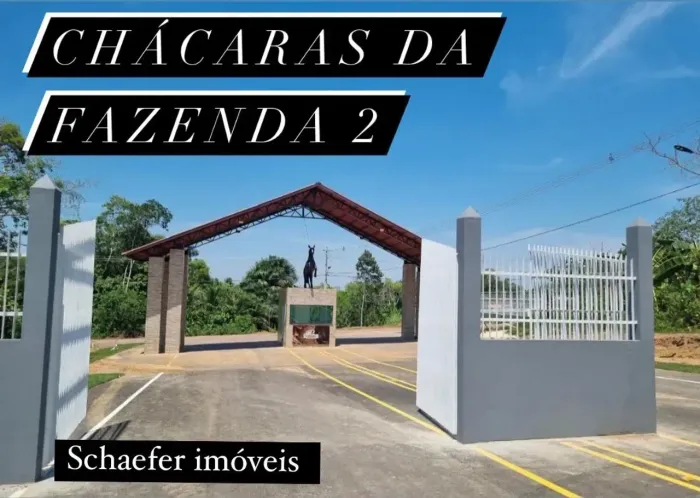 chácaras da Fazenda lote Quitado a vista R$70 Mil em frente area de lazer
