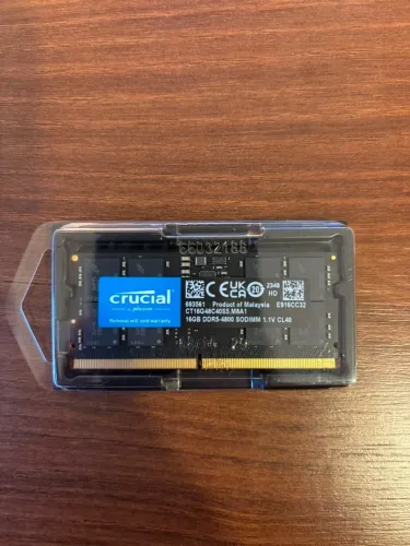 Memória RAM Crucial 16Gb DDR5-4800 para notebook