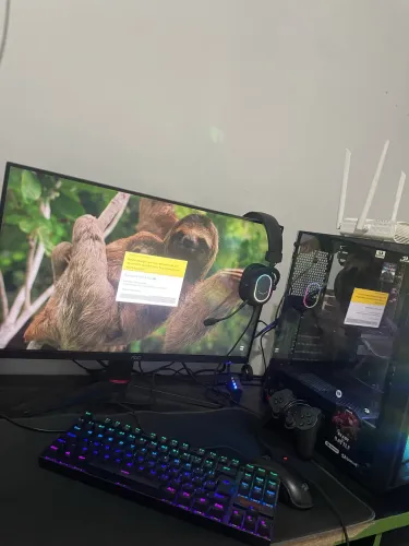 PC GAMER COMPLETO - MONITOR E PERIFÉRICOS -