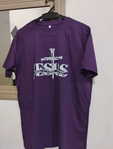 Blusas evangélica masculina e feminina.