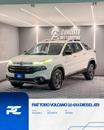 Fiat Toro Volcano 2.0 16V 4X4 TB Diesel Aut. 2018
