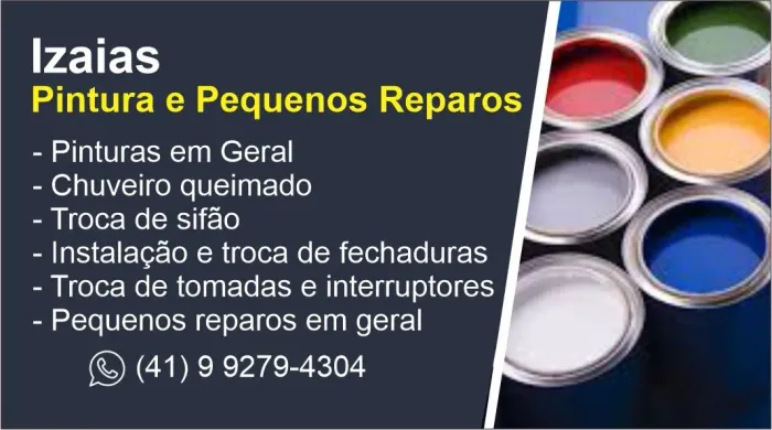 Pintura e pequenos reparos