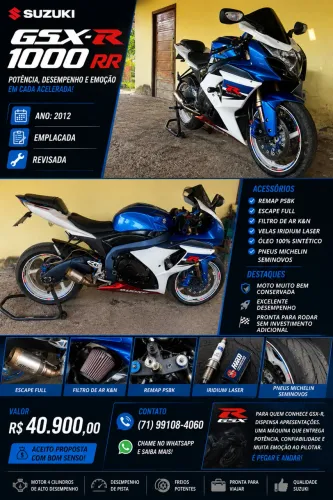 Gsxr 1000 - Srad