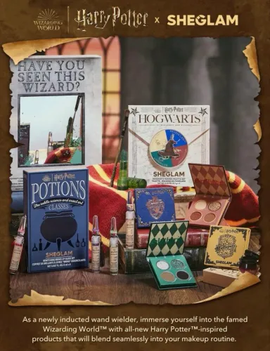 Conjunto Maquiagem Harry Potter Sheglam Kit Completo