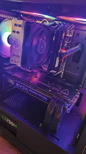 PC Core i9 11900H ES, 16Gb DDR4-3200, SSD 500Gb NVME, GTX 1080, 750w Corsair Computador