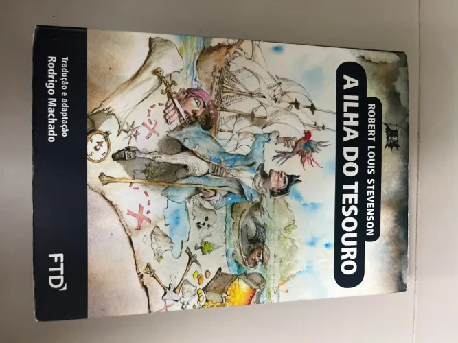 Livro paradidático Ilha do Tesouro ISBN *4039