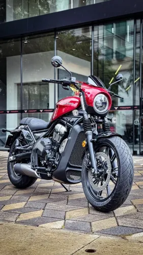 Moto Morini Calibro Custom Fire Red 2026 (Já emplacada)